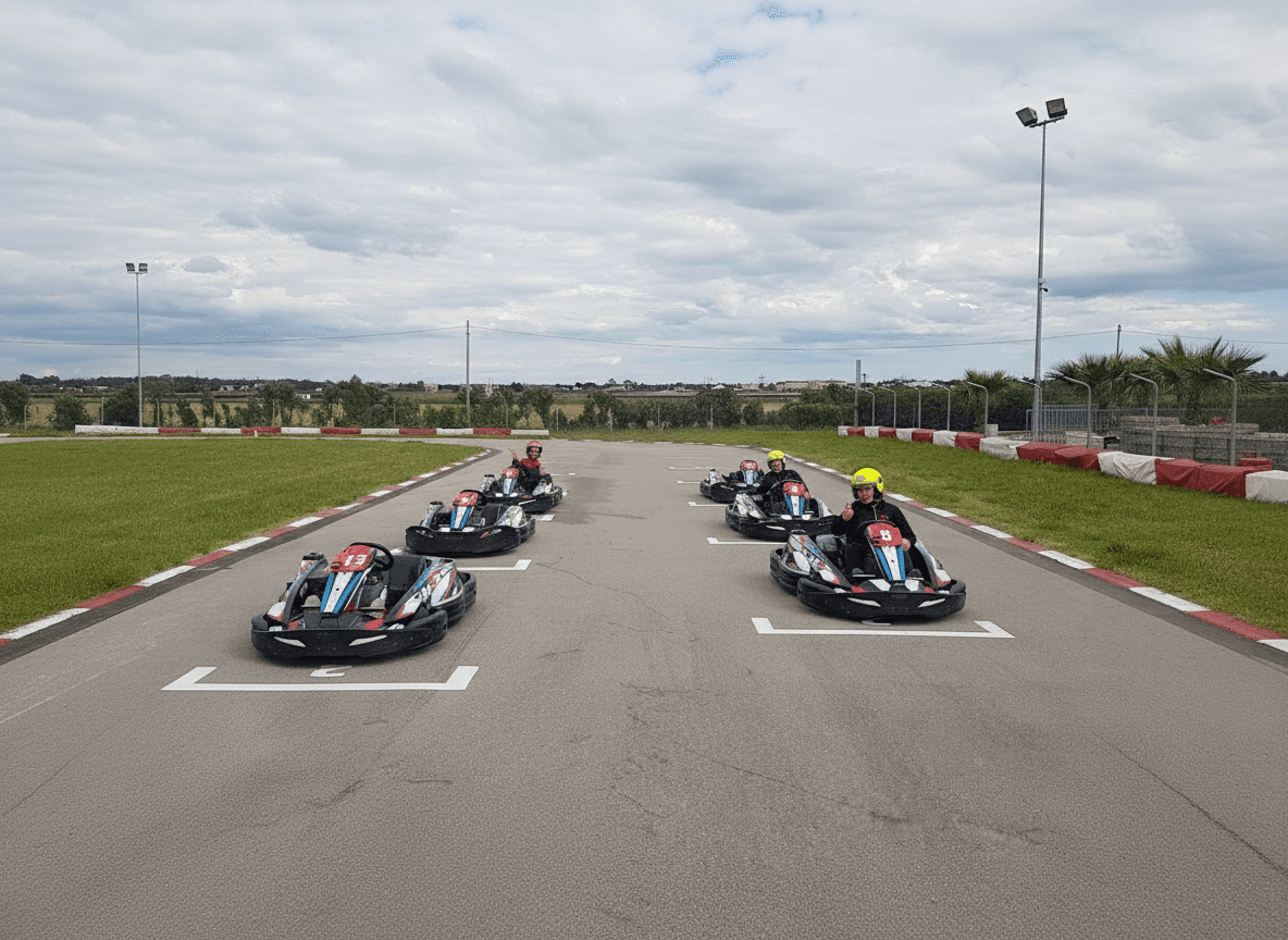 Pista Reverse Karting & Rollerblade Ginosa Marina Puglia — Marina di Ginosa