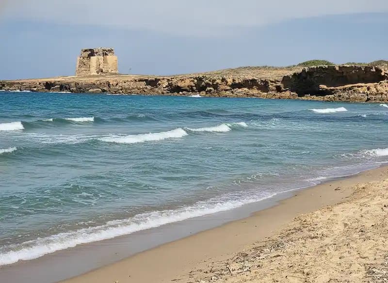 Plage libre de Torre Testa — Plage (accès libre)