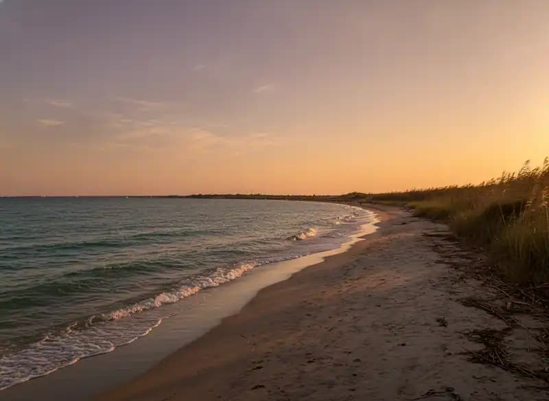 Plage Zone A AMP Torre Guaceto — Carovigno
