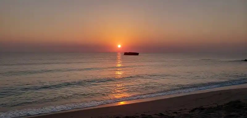 Strand Le Colonie — San Foca
