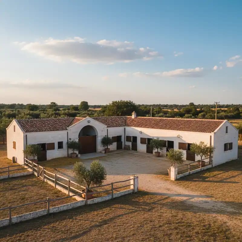 Reitstall / Reiten der Rosen — Torre Vado