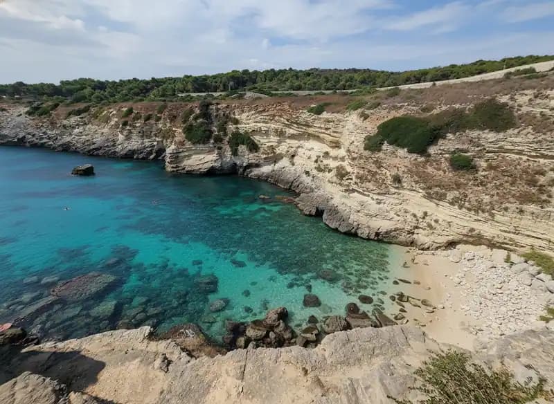 Strand von Porto Miggiano — Santa Cesarea Terme